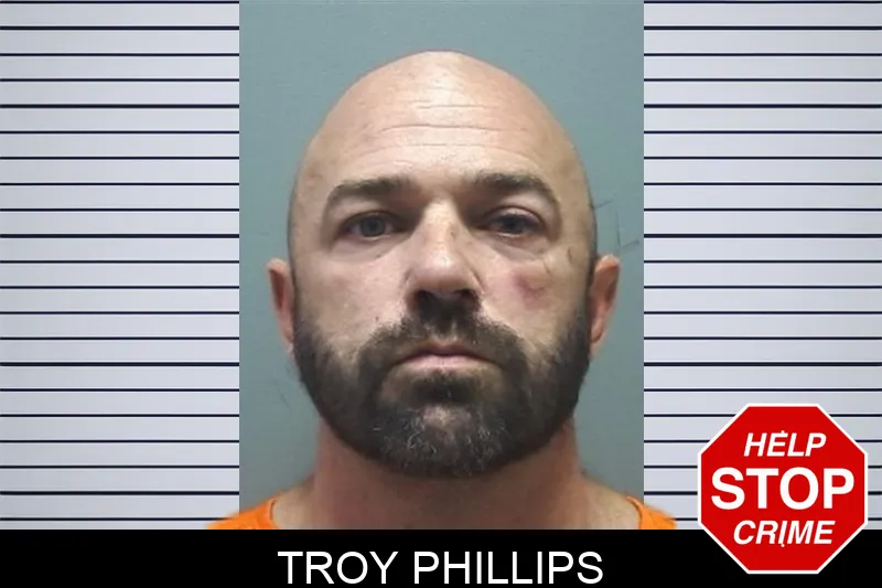 Troy Phillips mugshot