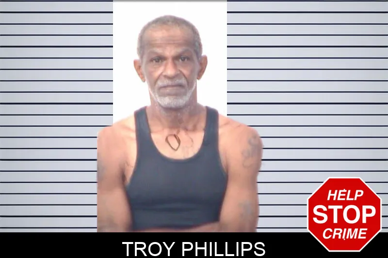 Troy Phillips mugshot
