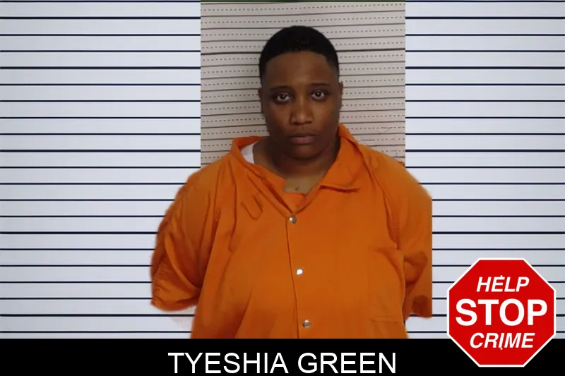 Tyeshia Green mugshot
