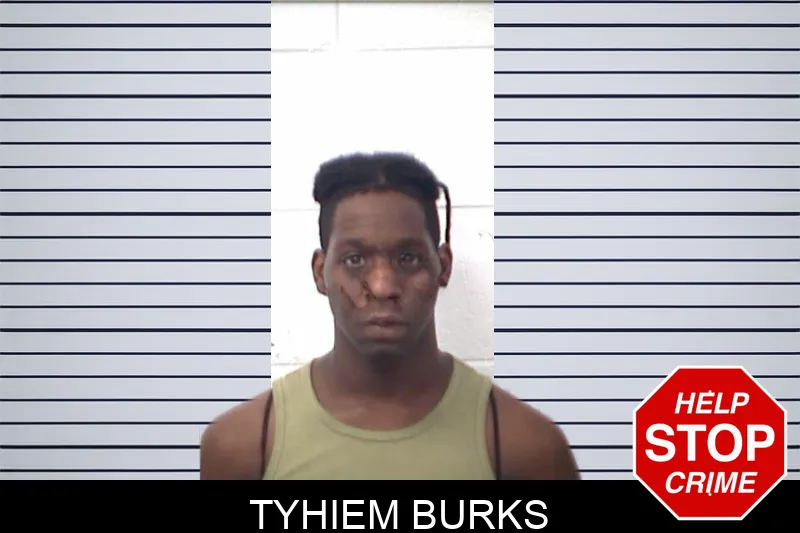 Tyhiem Burks mugshot