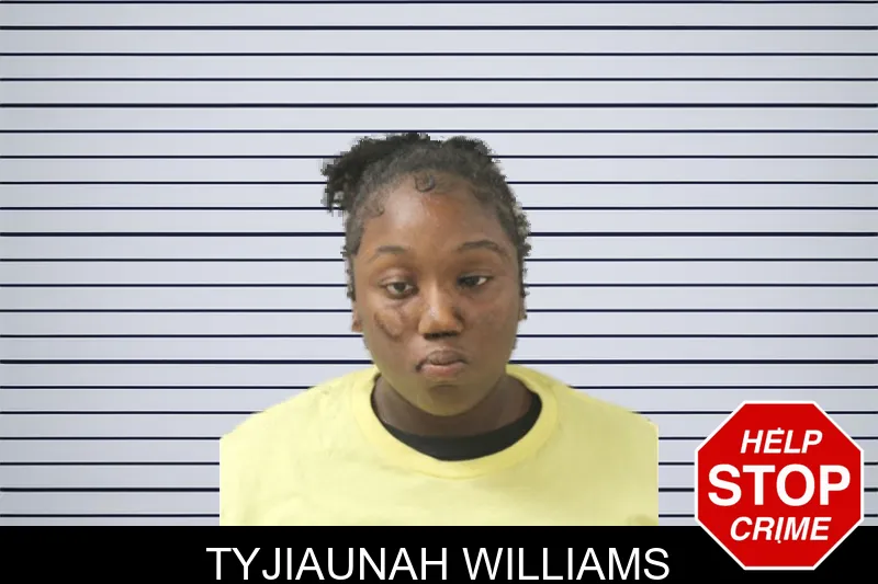Tyjiaunah Williams mugshot