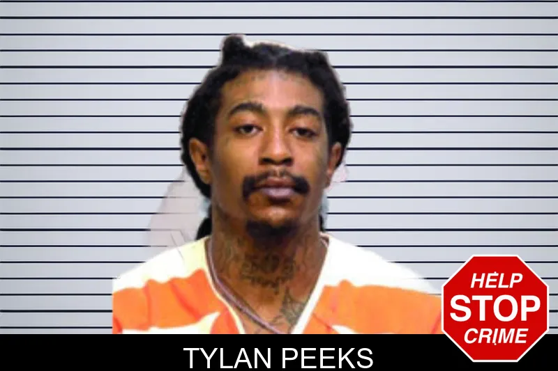 Tylan Peeks mugshot