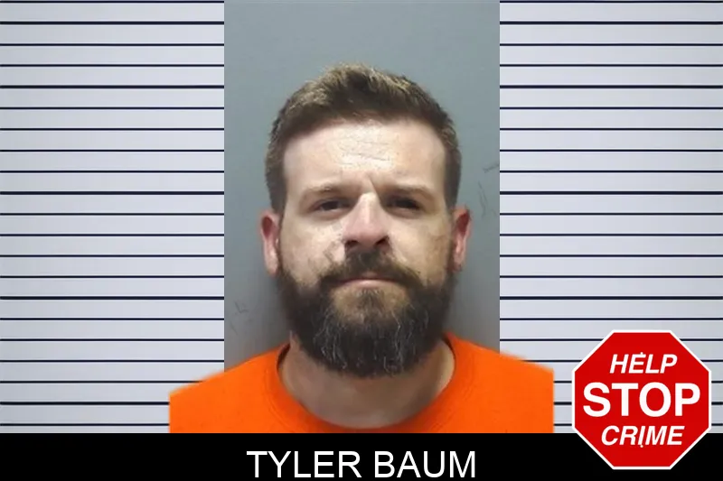 Tyler Baum mugshot
