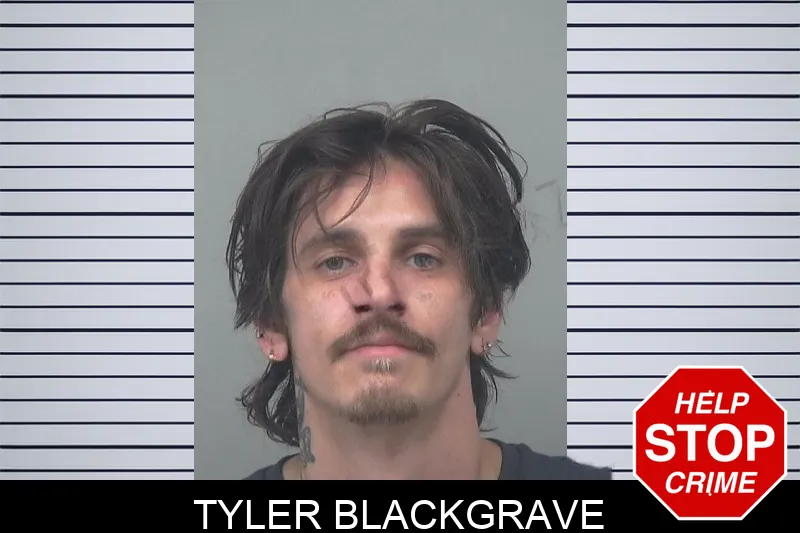 Tyler Blackgrave mugshot
