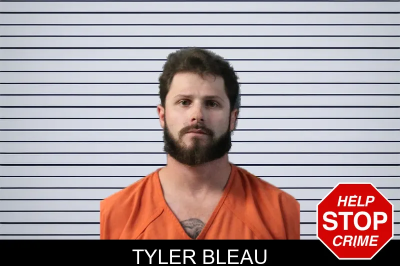 Tyler Bleau mugshot