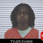 Tyler Evans mugshot