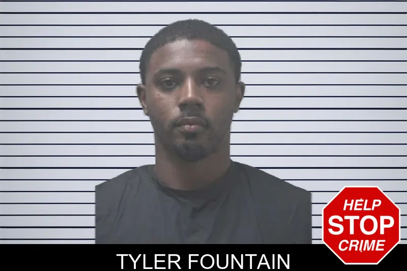 Tyler Fountain mugshot