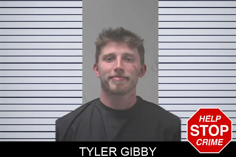 Tyler Gibby mugshot
