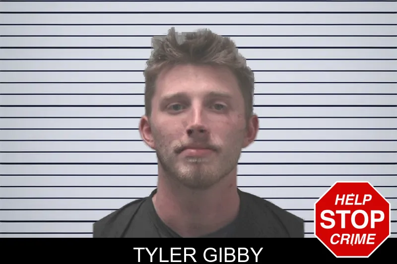 Tyler Gibby mugshot
