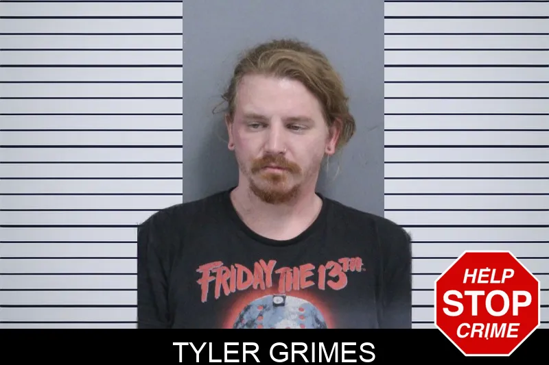 Tyler Grimes mugshot