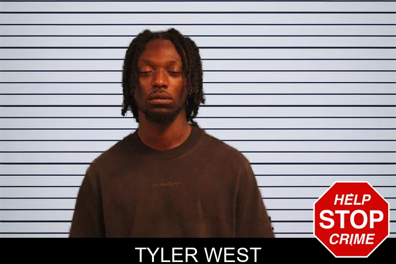 Tyler West mugshot