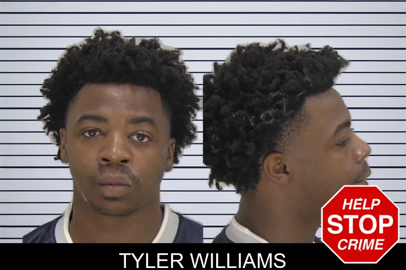 Tyler Williams mugshot