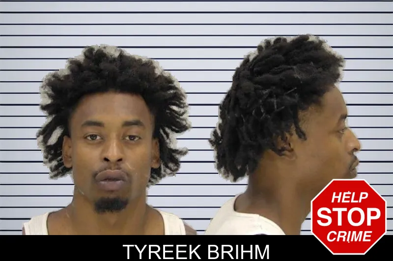 Tyreek Brihm mugshot
