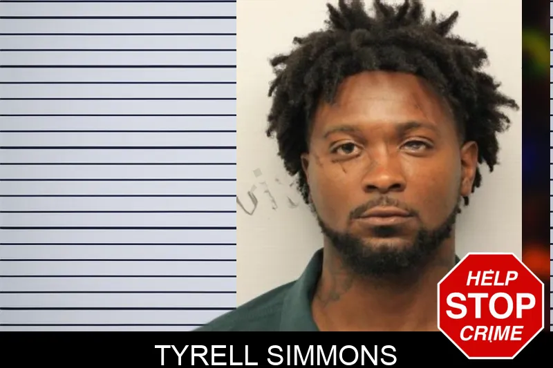 Tyrell Simmons mugshot