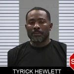 Tyrick Hewlett mugshot