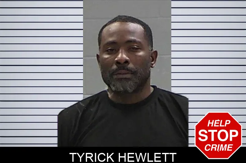 Tyrick Hewlett mugshot