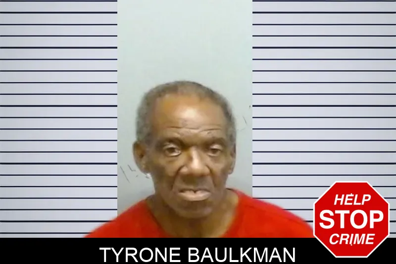 Tyrone Baulkman mugshot