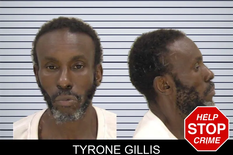 Tyrone Gillis mugshot