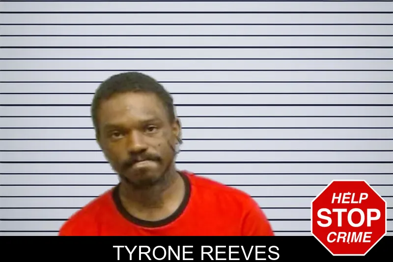 Tyrone Reeves mugshot