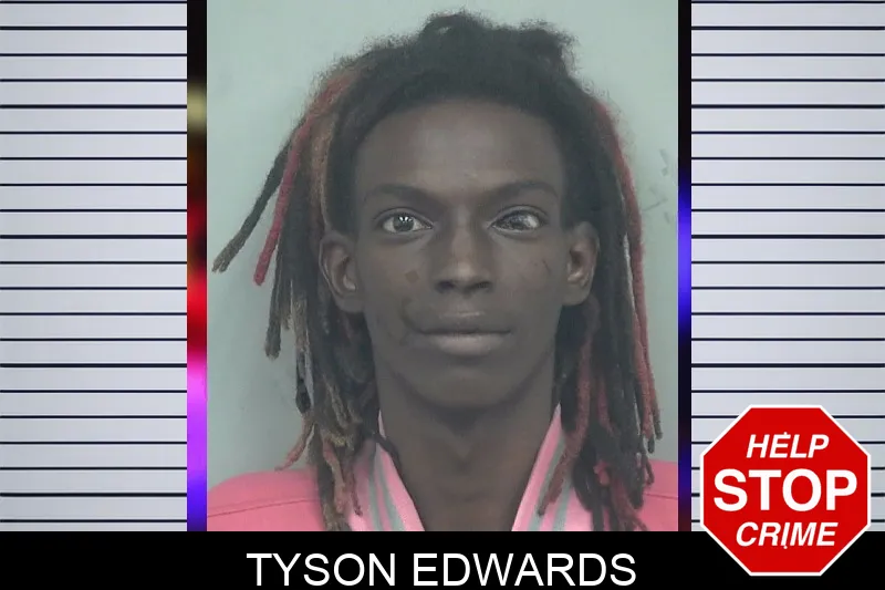 Tyson Edwards mugshot