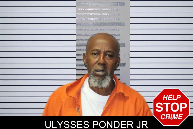 Ulysses Ponder Jr mugshot