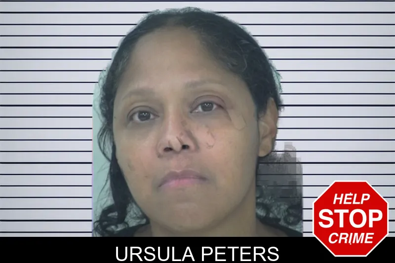 Ursula Peters mugshot