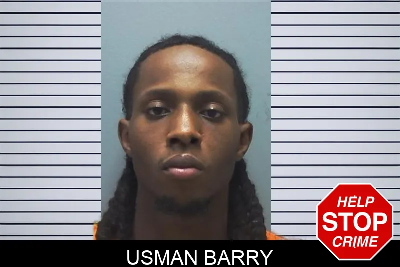 Usman Barry mugshot