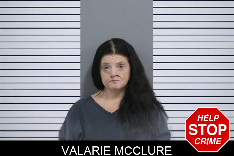 Valarie McClure mugshot