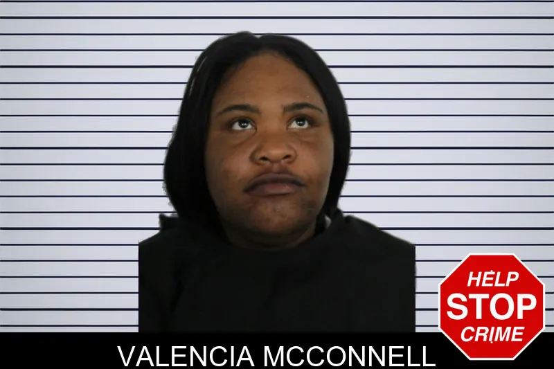 Valencia McConnell mugshot