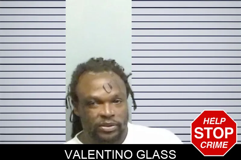 Valentino Glass mugshot