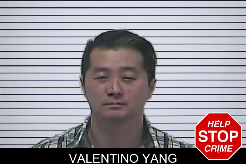 Valentino Yang mugshot