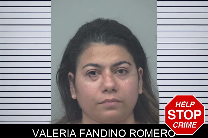 Valeria Fandino Romero mugshot