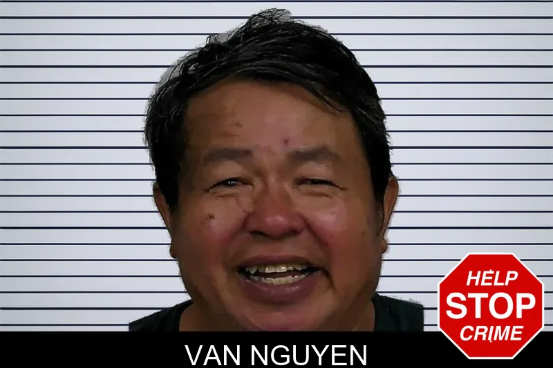Van Nguyen mugshot