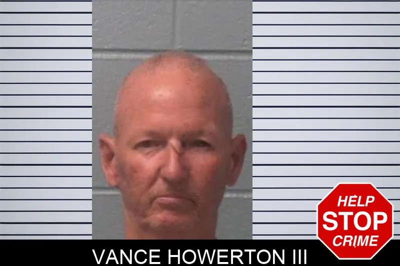 Vance Howerton III mugshot