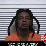 Veondre Avery mugshot