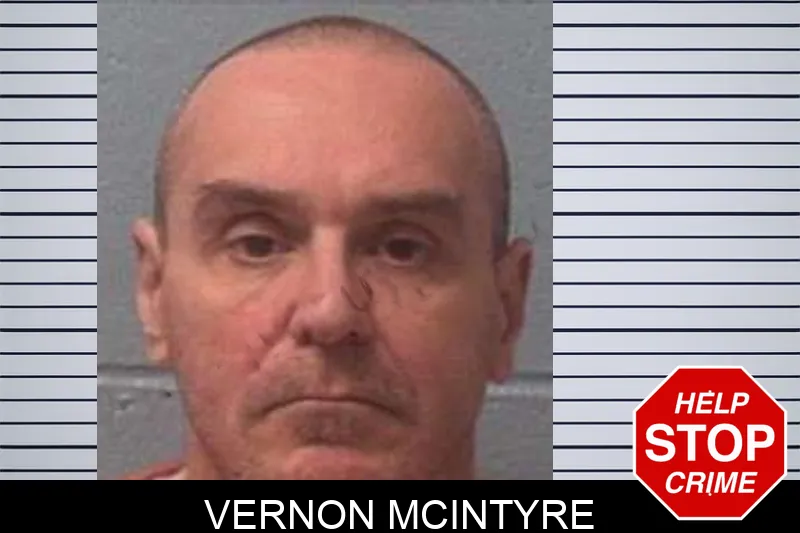 Vernon McIntyre mugshot