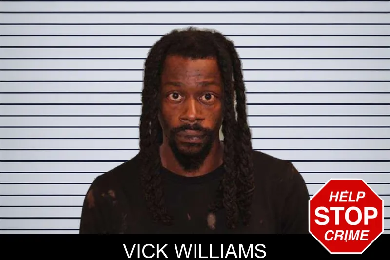 Vick Williams mugshot