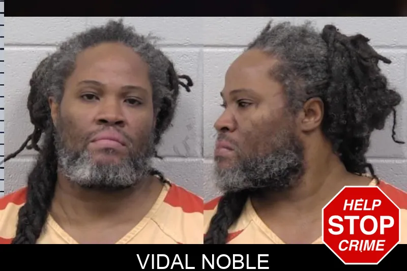 Vidal Noble mugshot