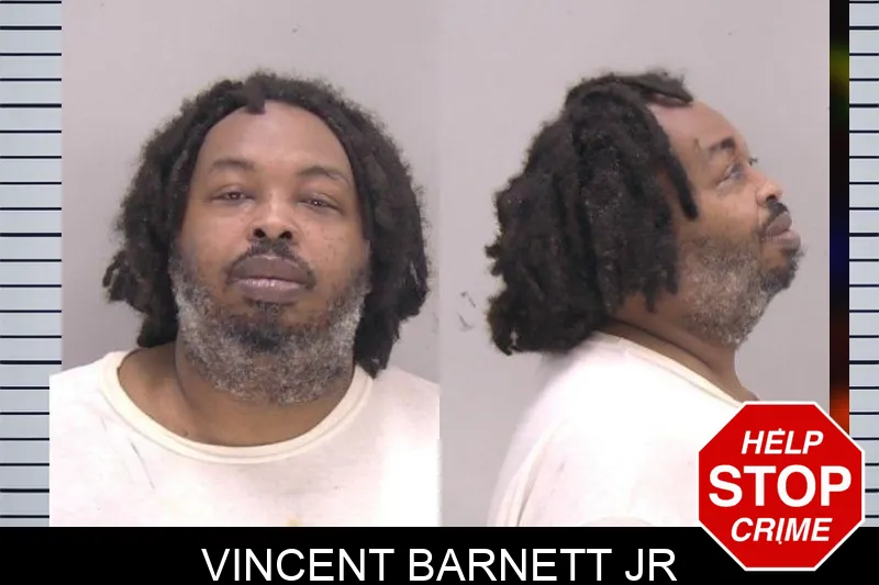 Vincent Barnett Jr mugshot