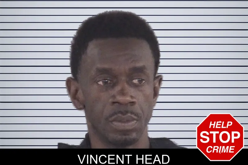 Vincent Head mugshot