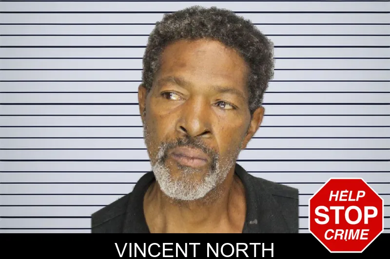 Vincent North mugshot