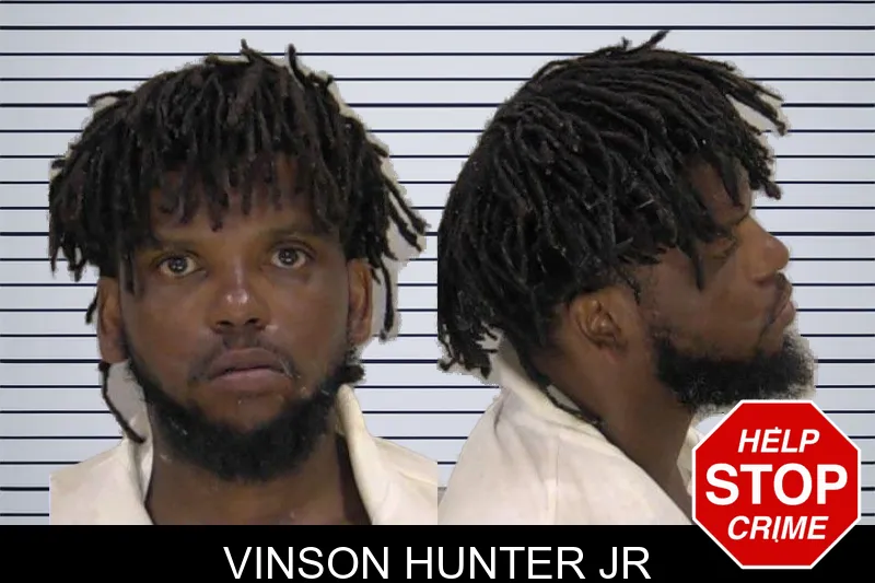 Vinson Hunter Jr mugshot