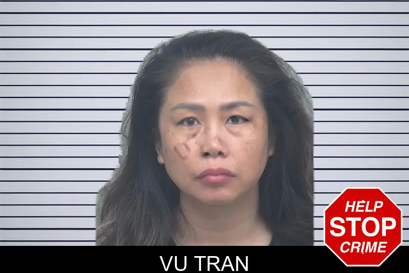Vu Tran mugshot