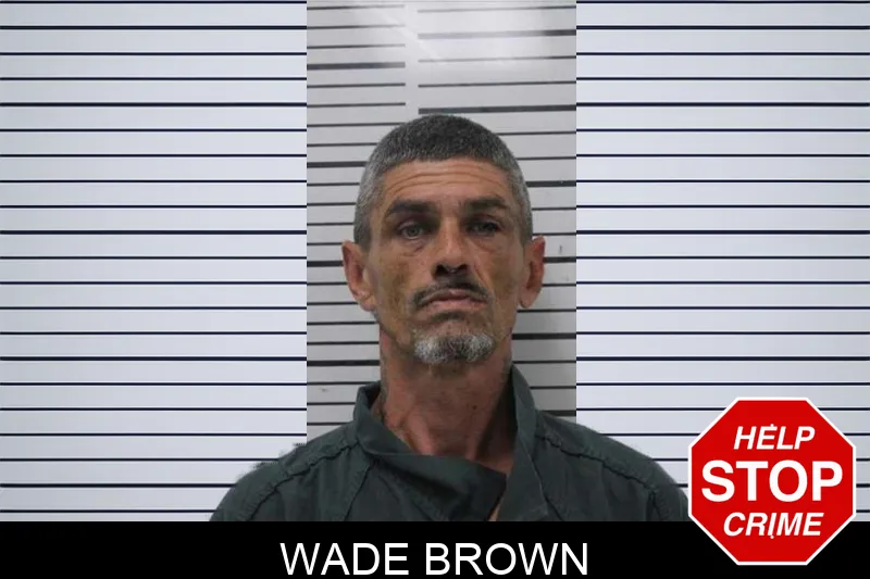 Wade Brown mugshot