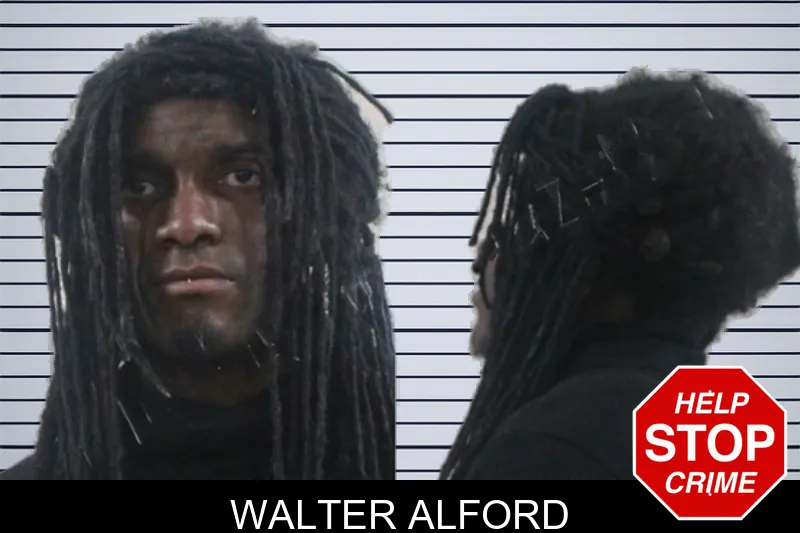 Walter Alford mugshot