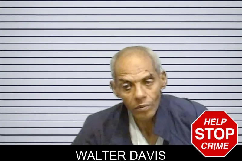 Walter Davis mugshot