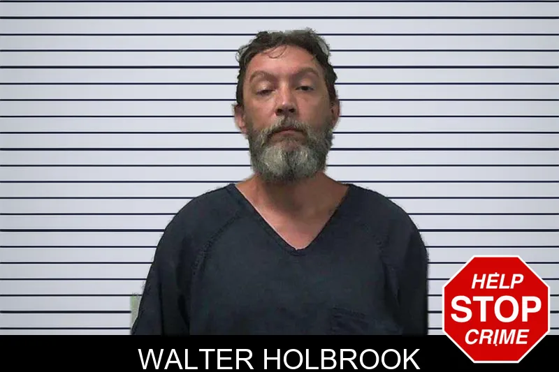 Walter Holbrook mugshot
