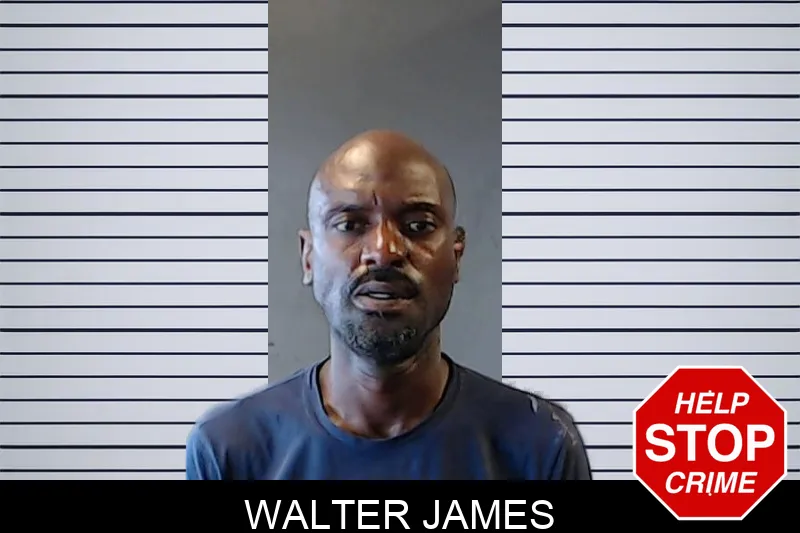 Walter James mugshot