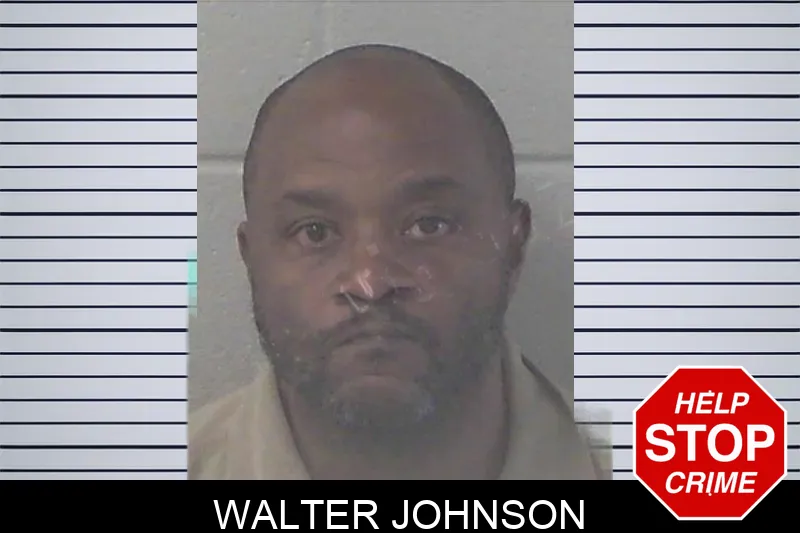 Walter Johnson mugshot