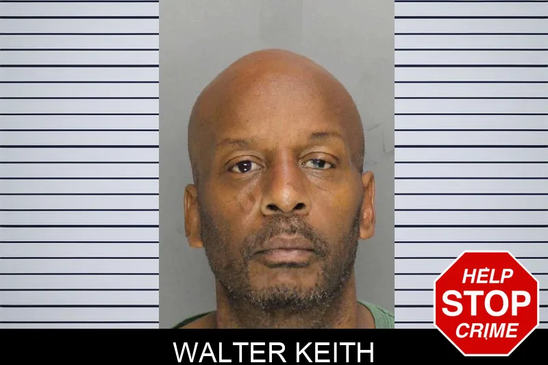 Walter Keith mugshot